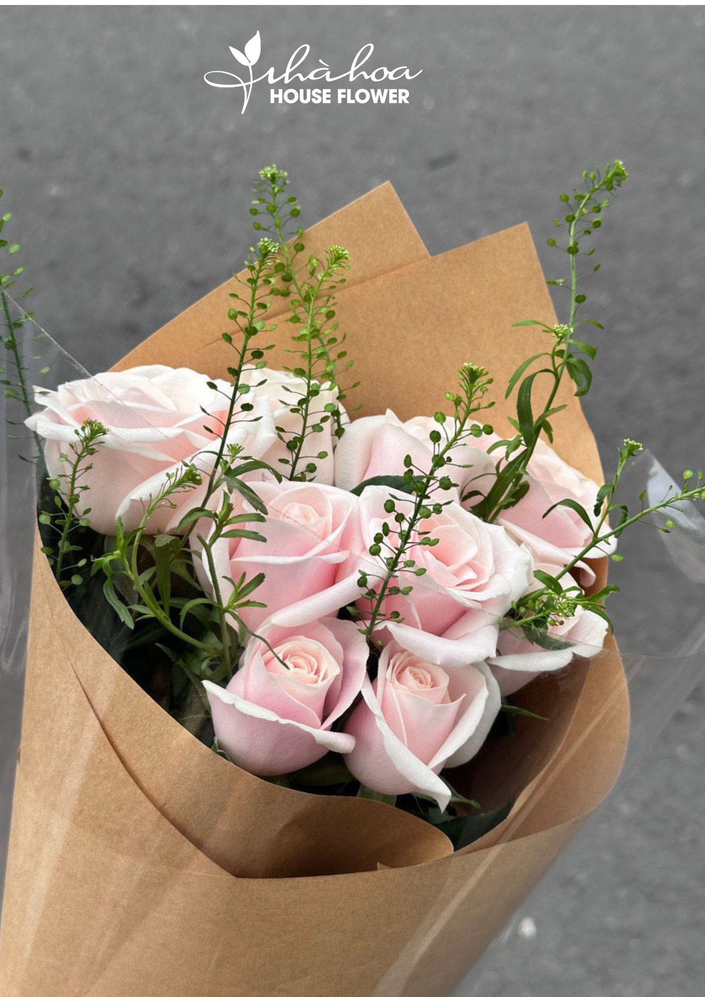 BÓ HỒNG KEM DÂU - BH11