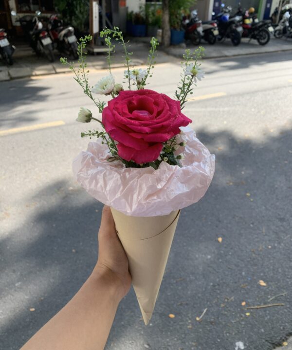 BÓ HOA ỐC QUẾ 1 BÔNG