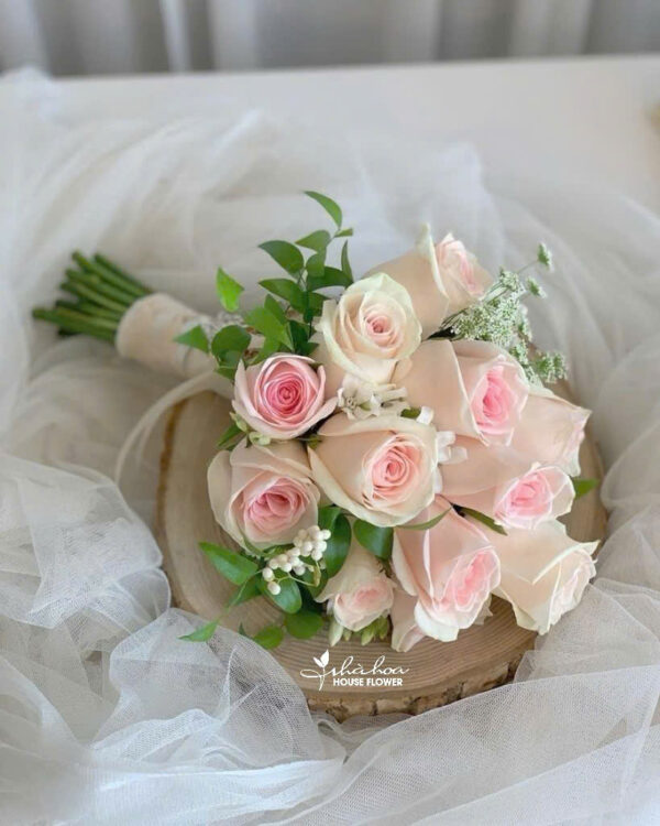 BÓ HOA CƯỚI HỒNG OHARA