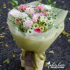 BÓ HOA HỒNG KEM DÂU MIX